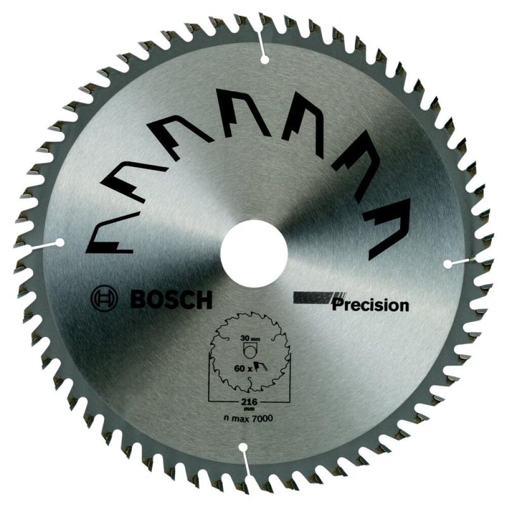 SIRKELSAGBLAD BOSCH 216X30MM 60T PREC BOSCH