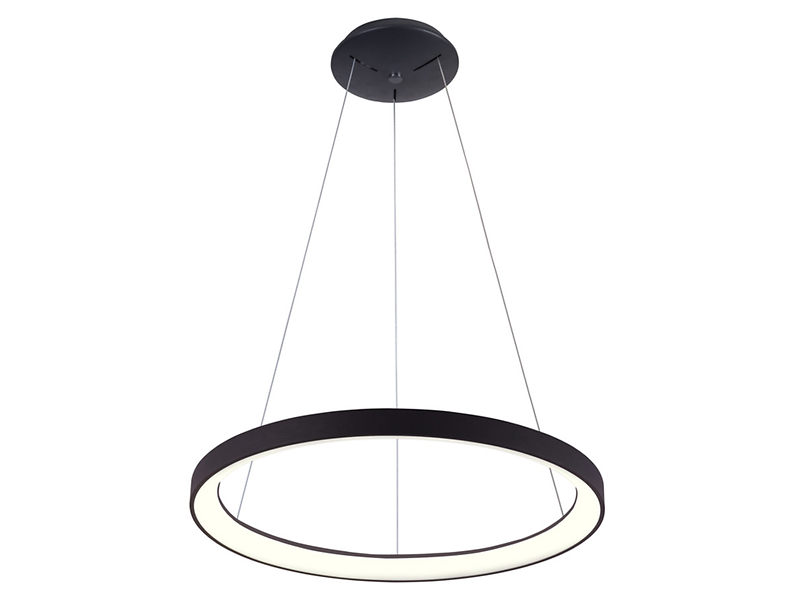Lampa wisząca Vico LED ze zmienną barwą światła czarna