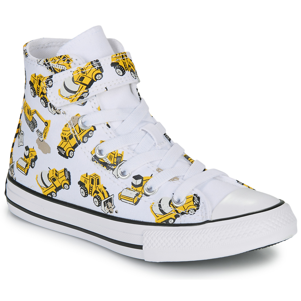 Converse - CHUCK TAYLOR ALL STAR CONSTRUCTION TRUCK EASY-ON - White / Yellow