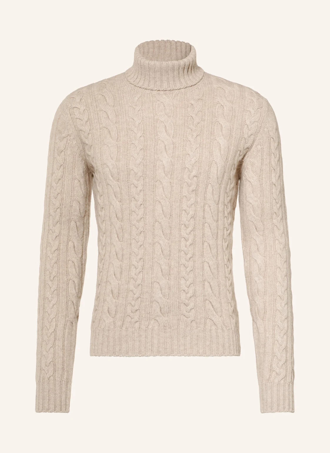 FEDELI Rollkragenpullover mit Cashmere