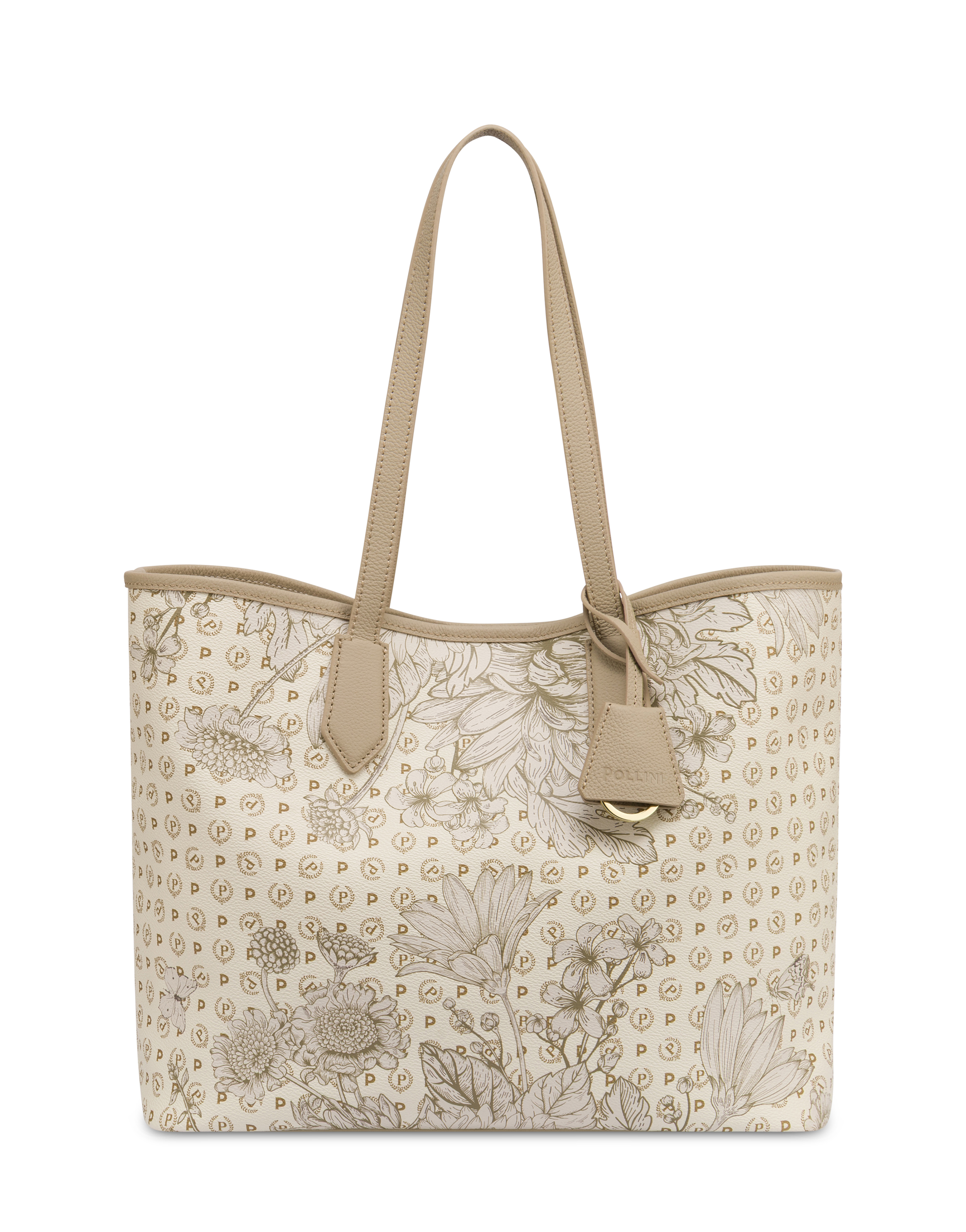 Shopping Bag Heritage Botanical Avorio/ghiaccio
