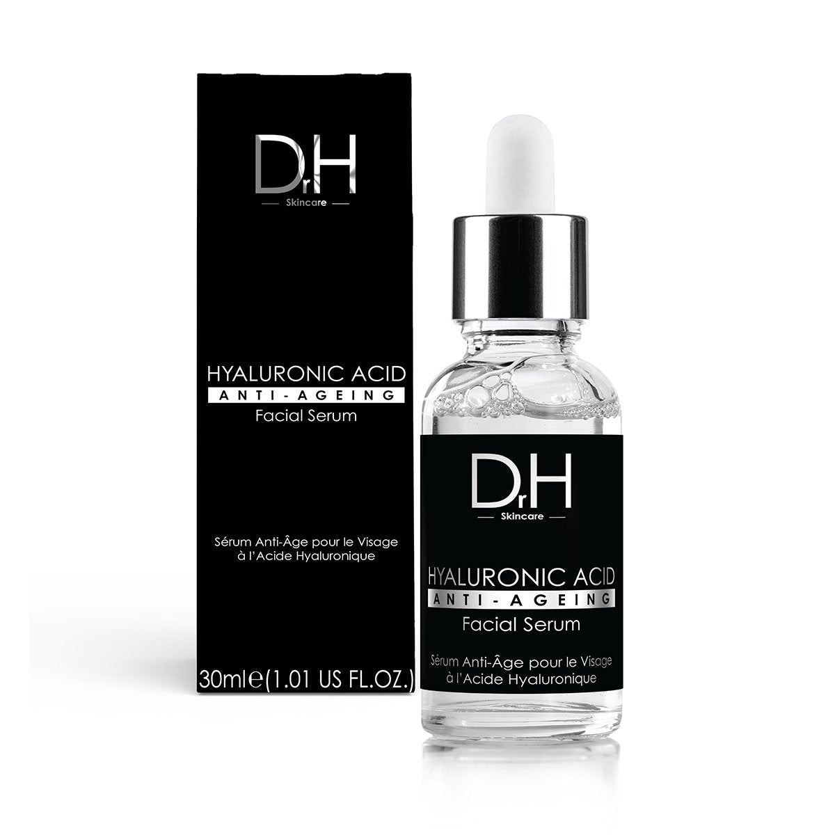 Dr H Anti-Ageing Hyaluronic Acid Routine for Hydration and Moisturising
