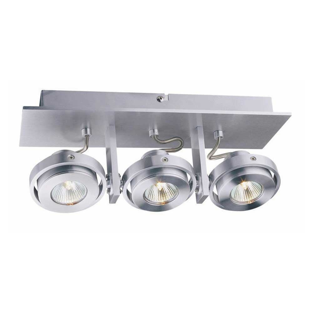 Artdelight spot Meist - 3 lichts - 34.5 x 15  cm - aluminium