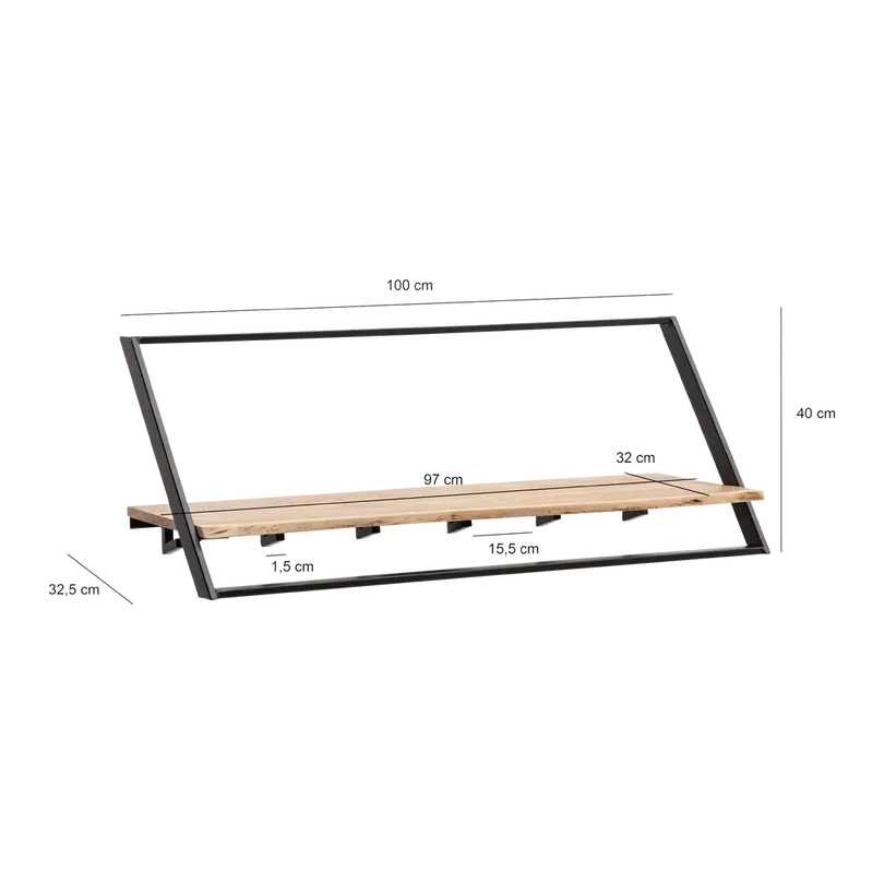 Garderobenschrank Industrial