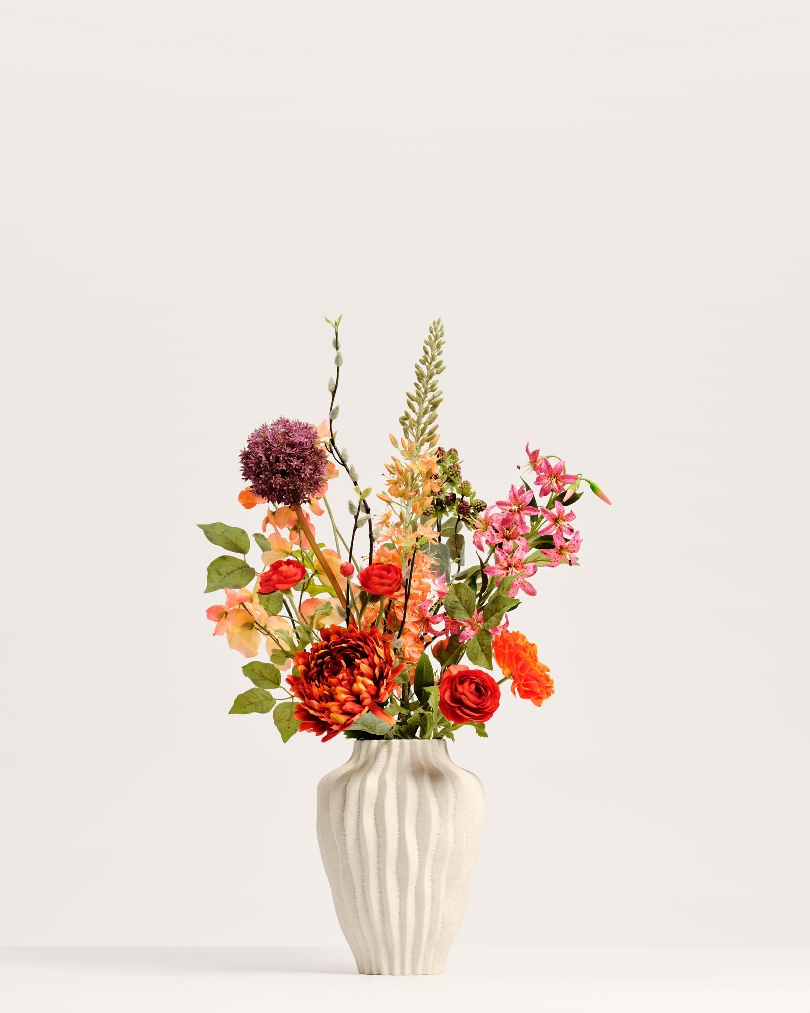 Blooming Good Zijden Boeket Good FW.04 - meerkleurig/multi color - 70-80 cm. hoogte