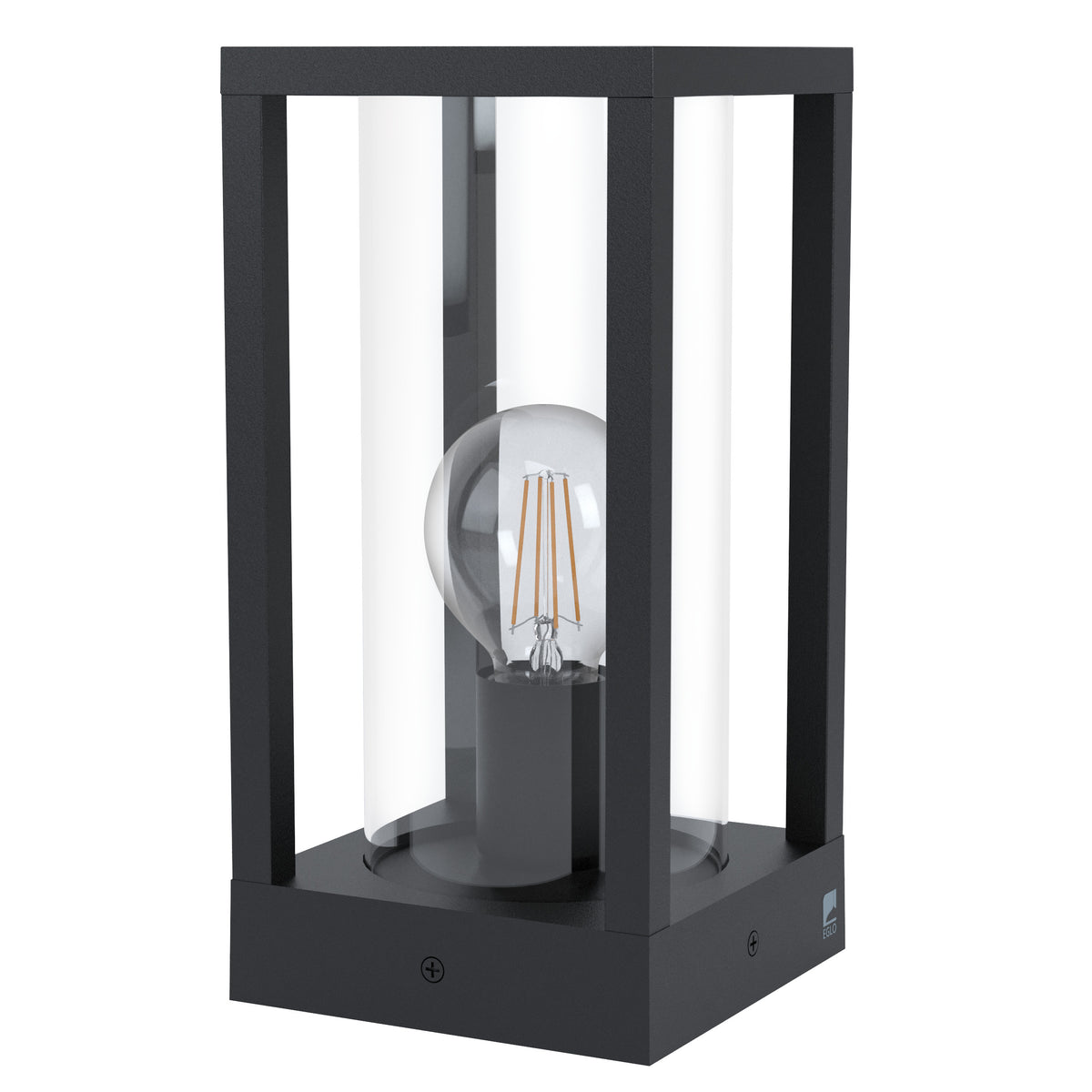 EGLO sokkellamp buiten Cascinetta - e27 - 30,5 cm - zwart