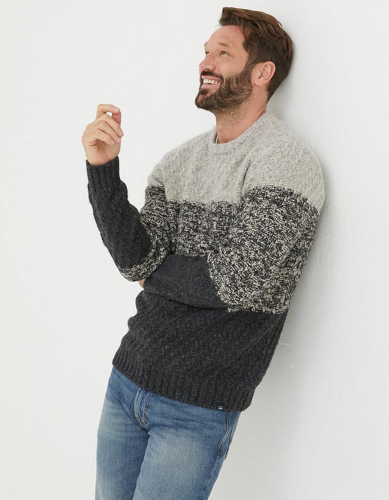 Calder Ombre Crew Neck Jumper