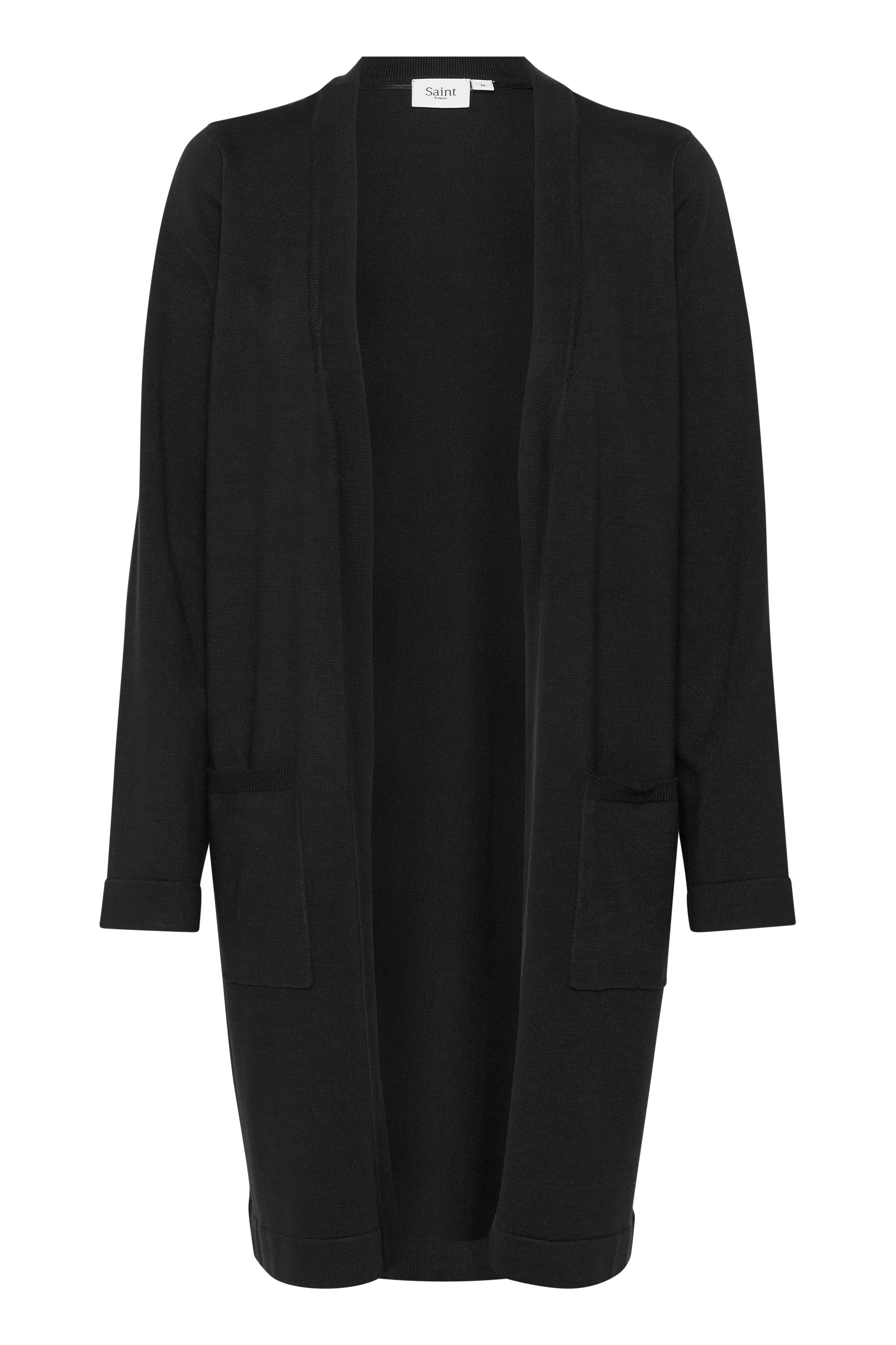 Saint Tropez Kila Open Front Above Knee Cardigan