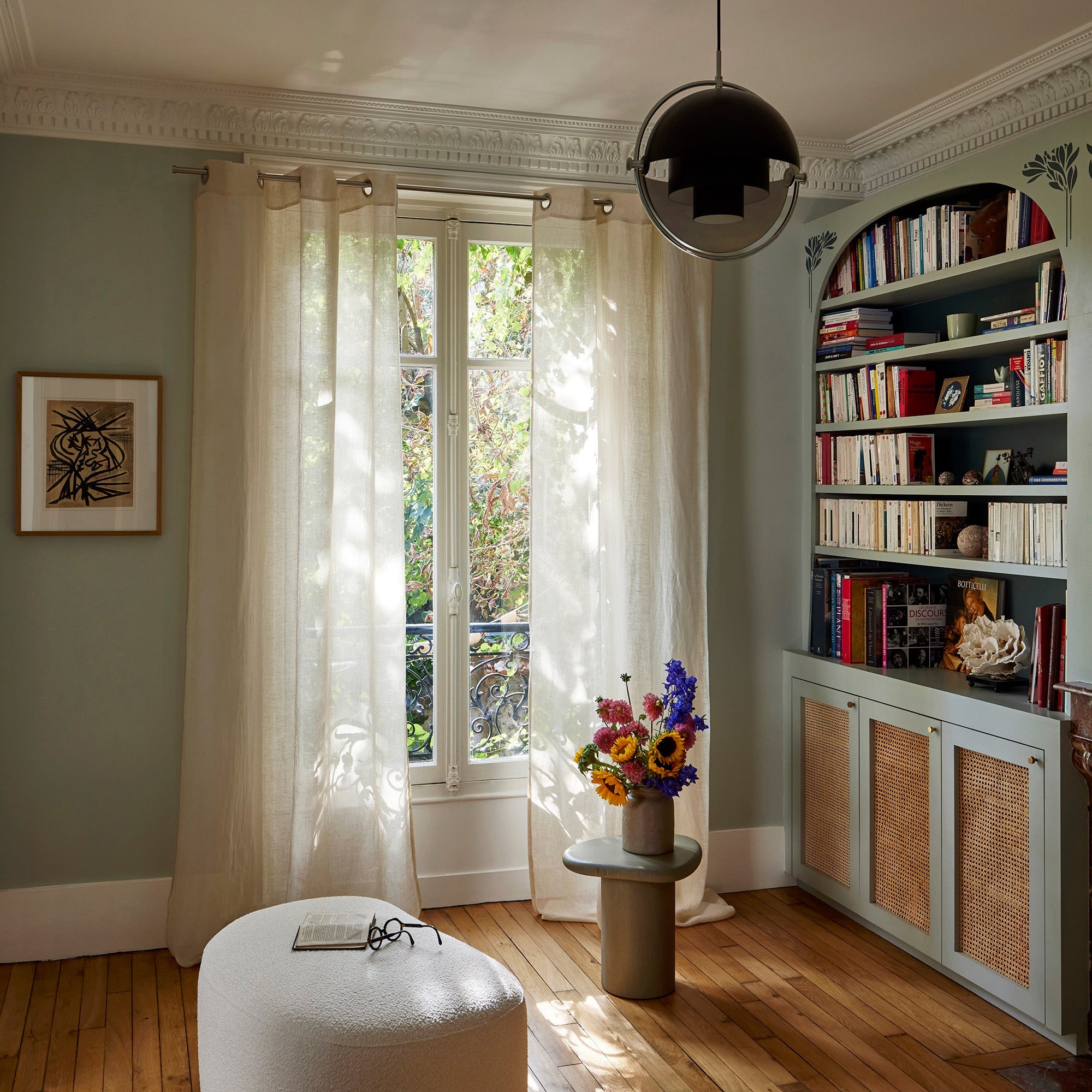 Madura Veiling Shadow linnen 145x298 cm