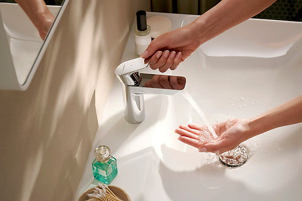 Mitigeur de lavabo chrome Hansgrohe Neovis Q