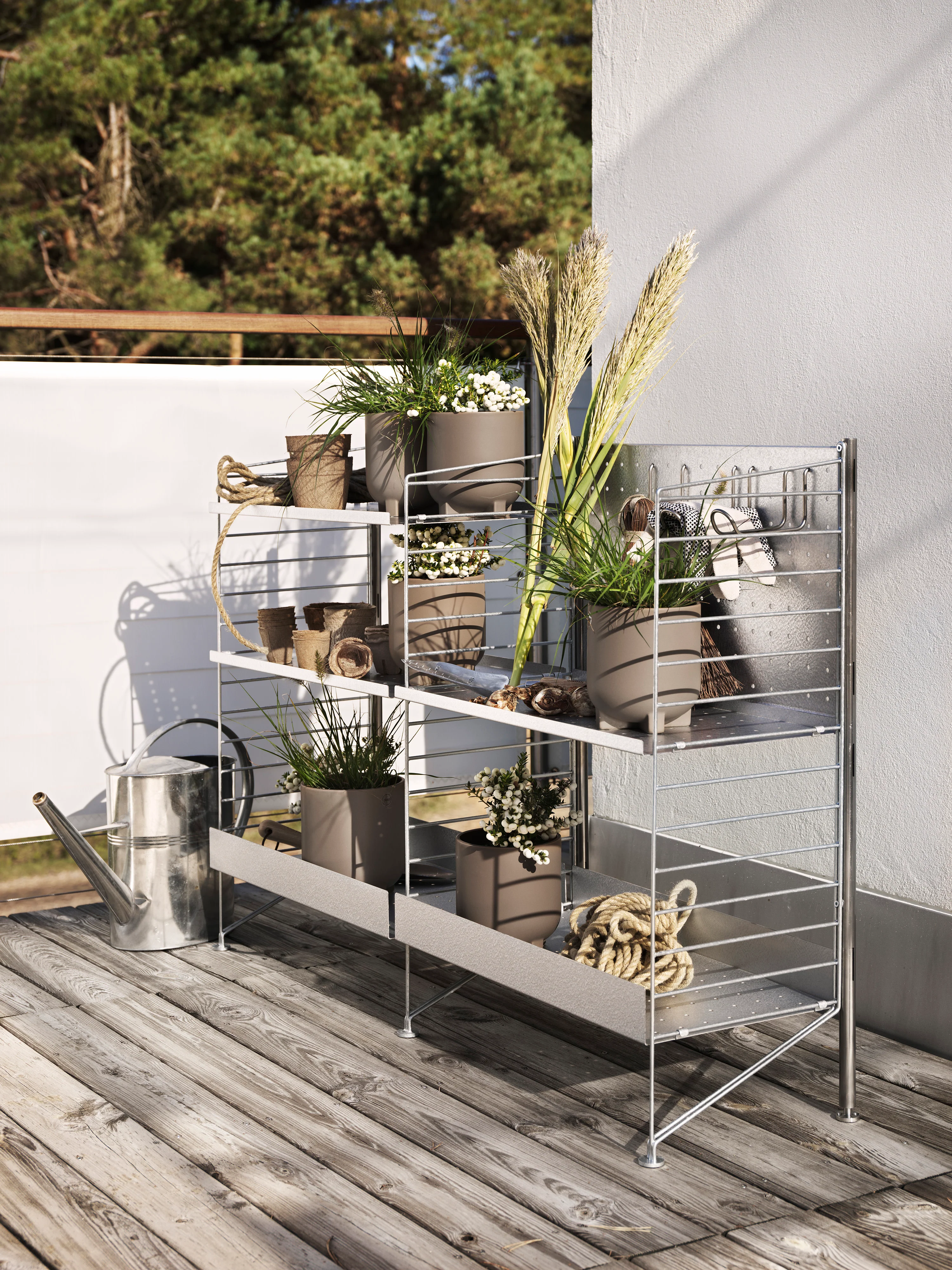 Bodenleitern String System, B 30 x H 85 cm, 2er-Set