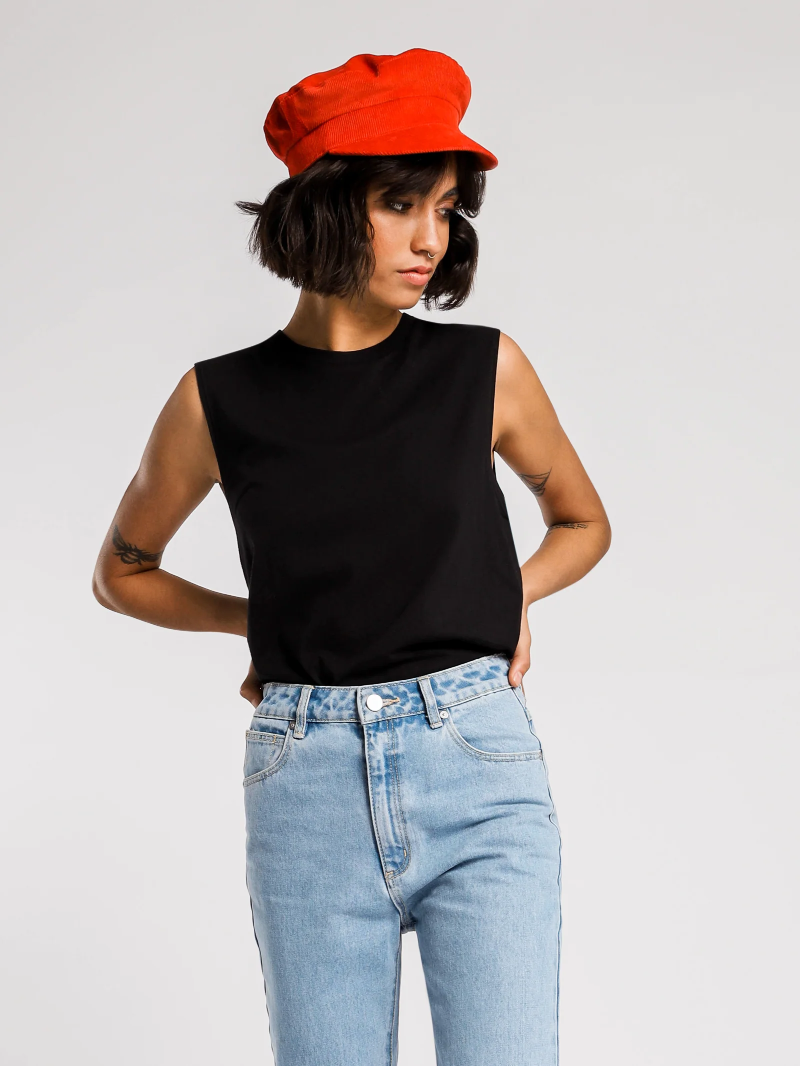 Kiera Basic Muscle Tank
