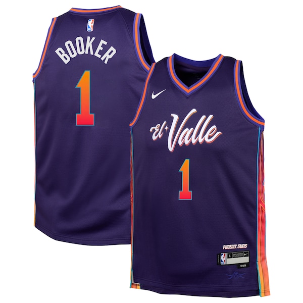 Devin Booker Phoenix Suns Nike Youth  Swingman Replica Jersey - City Edition - Purple