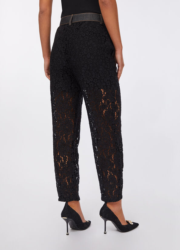 Pantaloni in pizzo