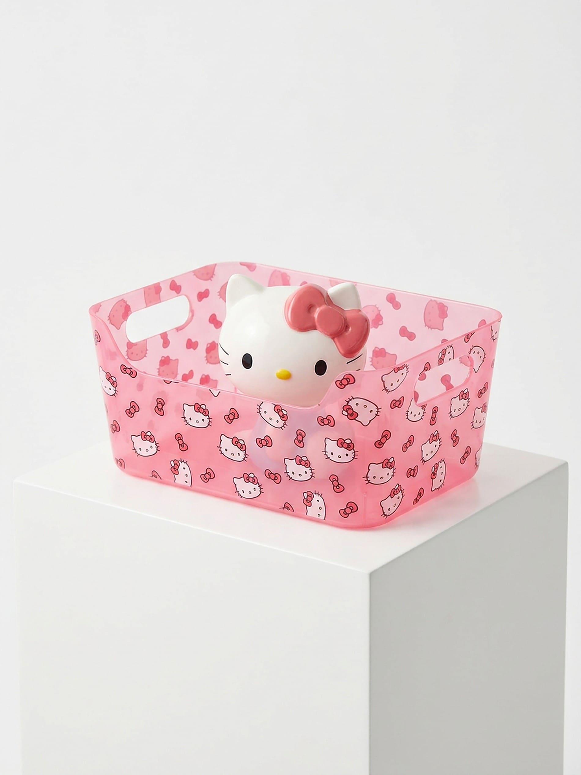 Plastikowy pojemnik do przechowywania Hello Kitty