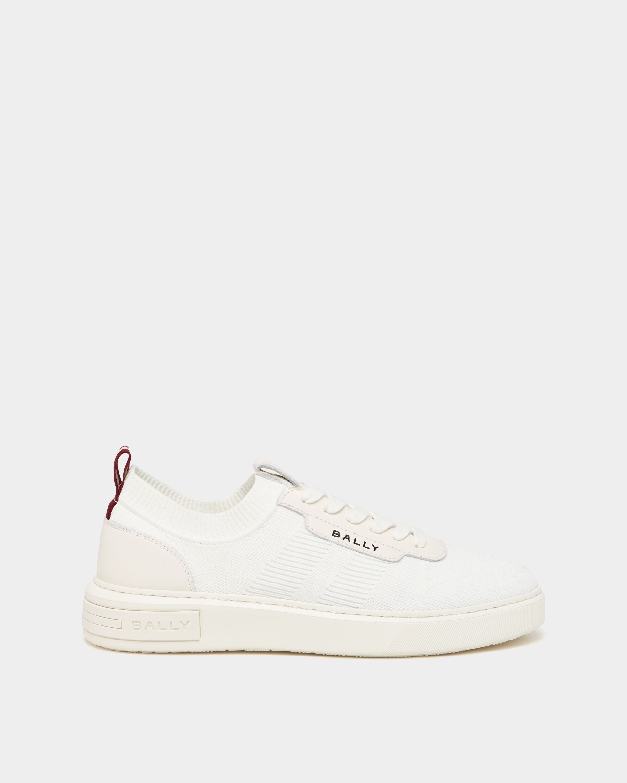 Lift Sneaker aus weißem Gewebe