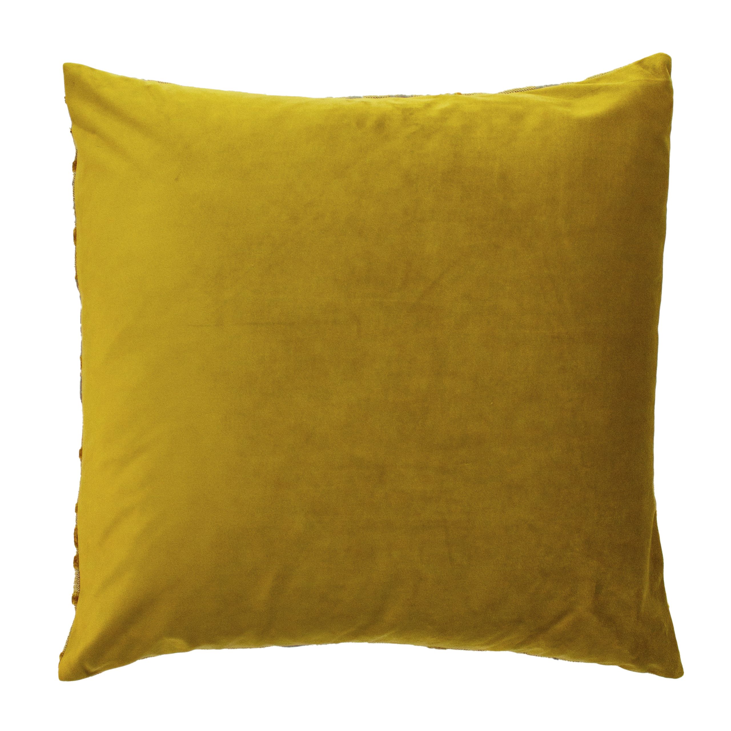 Paoletti Anji Velvet Jacquard Cushion