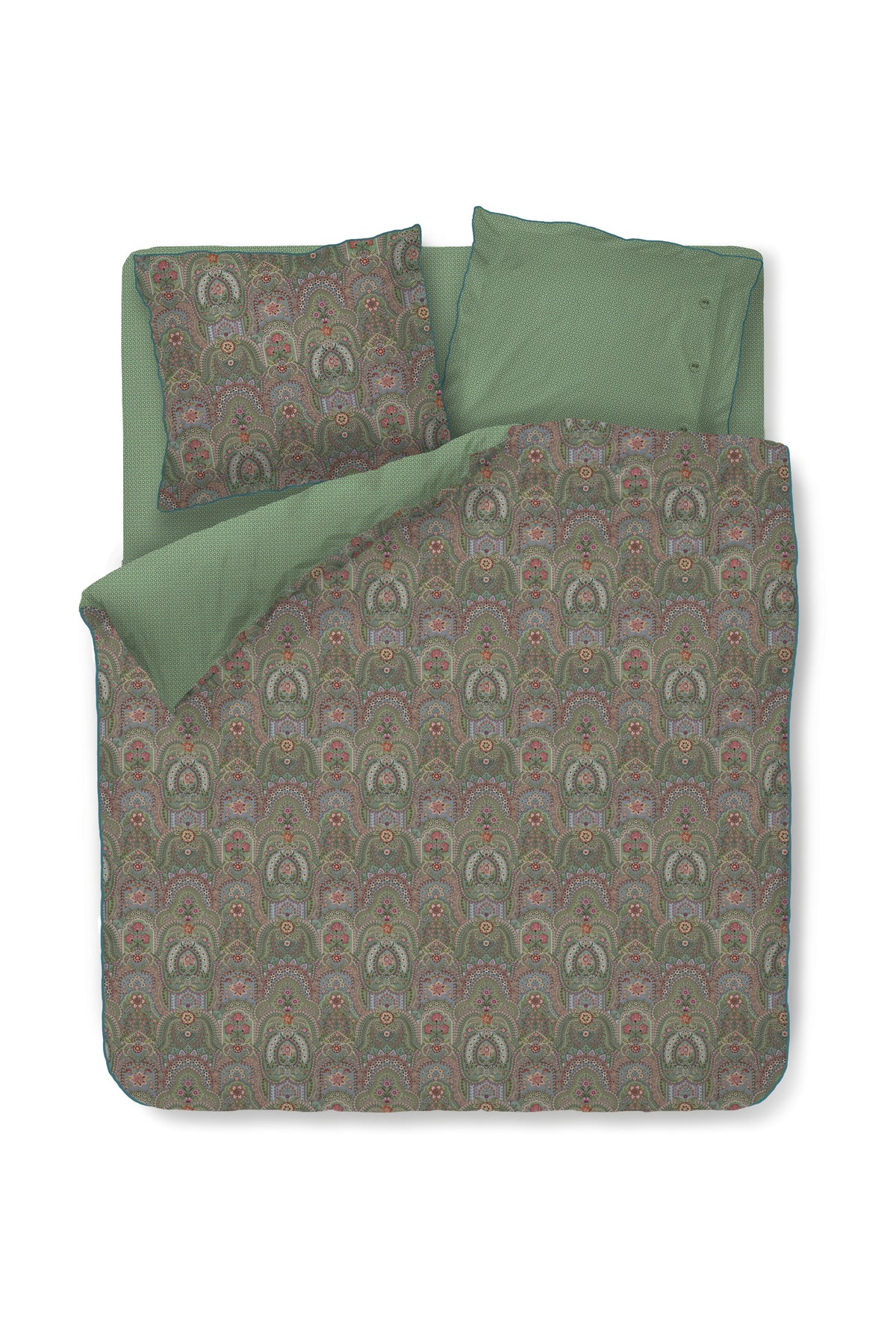 Pip Studio Little Jabali - 200 x 200/220 cm - Groen