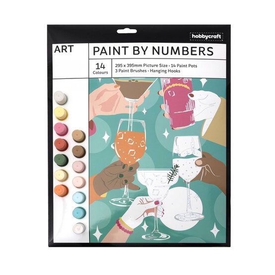 Cocktail Hour Paint by Numbers