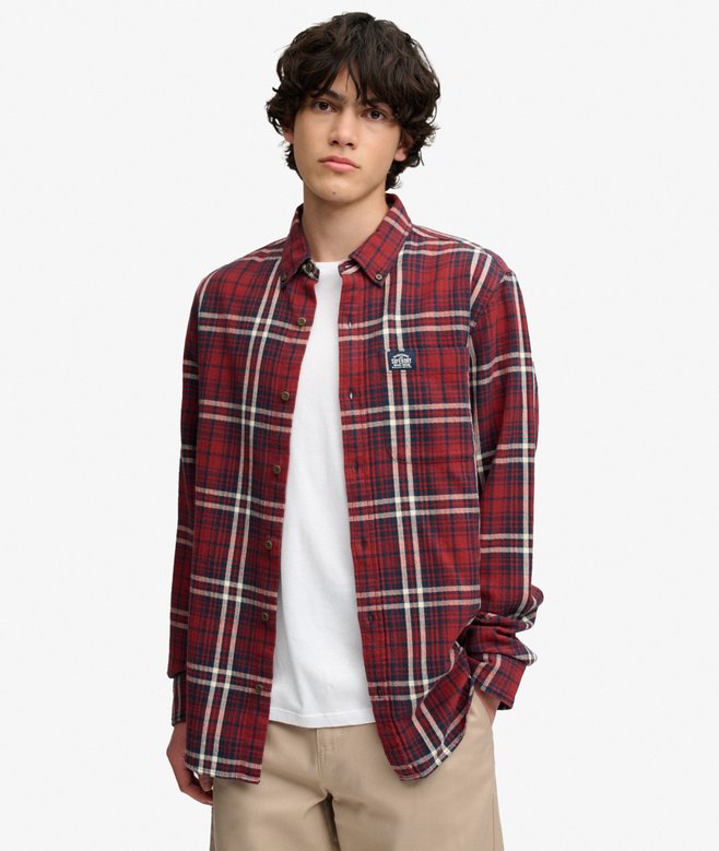 Long Sleeve Cotton Lumberjack Shirt