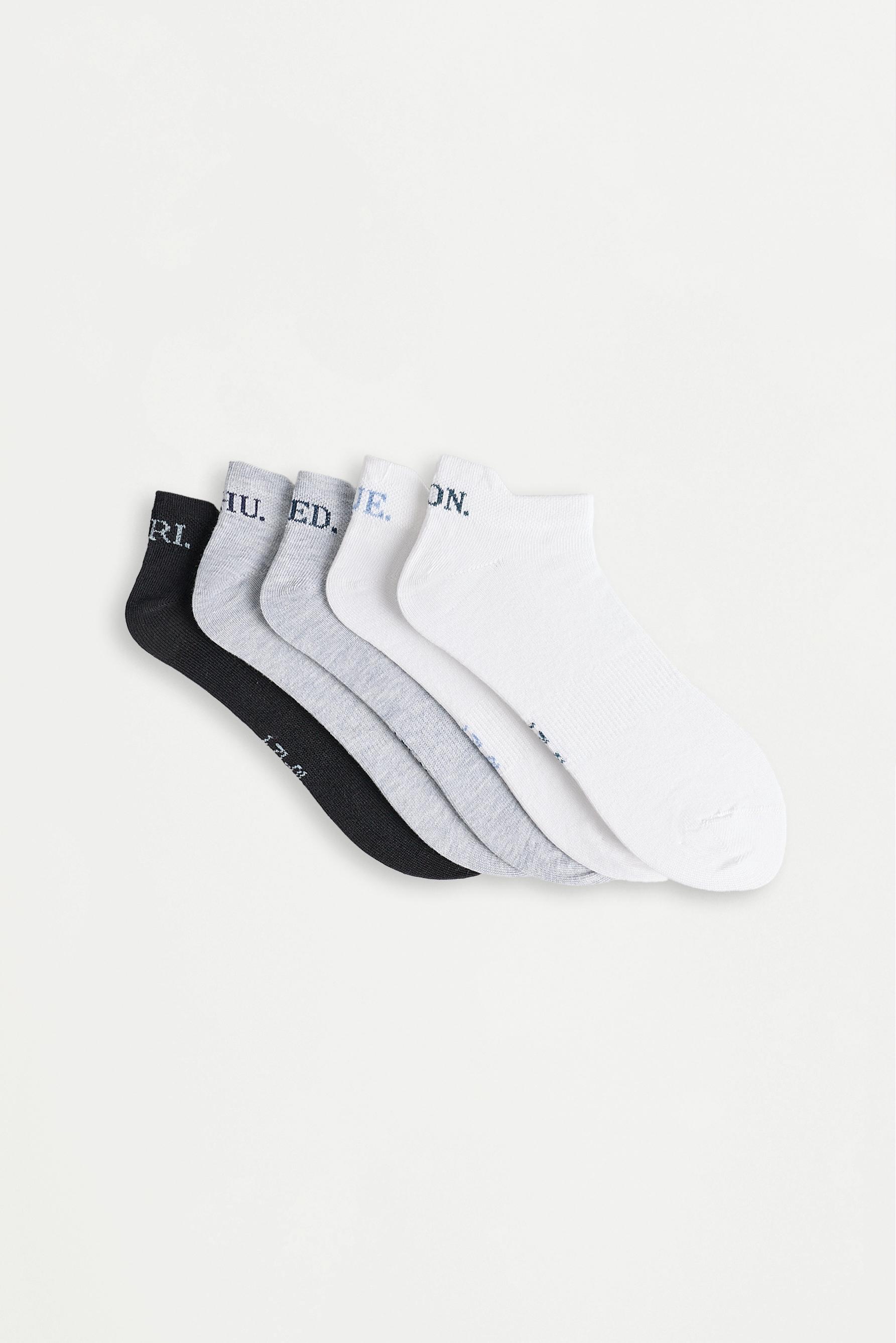 Calcetines cortos deportivos (Pack 5)