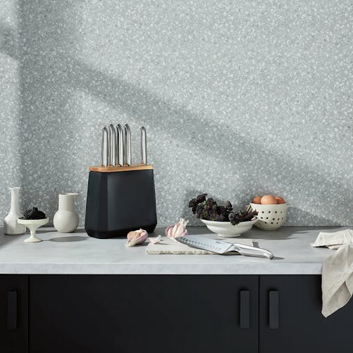 Furi Pro Stone 7pc Knife Block Set Midnight 7 Piece