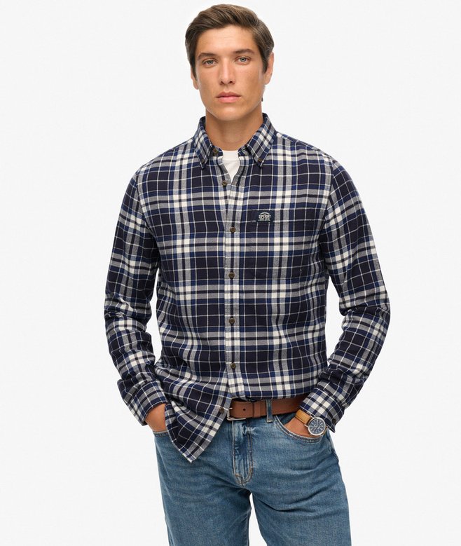 Long Sleeve Cotton Lumberjack Shirt