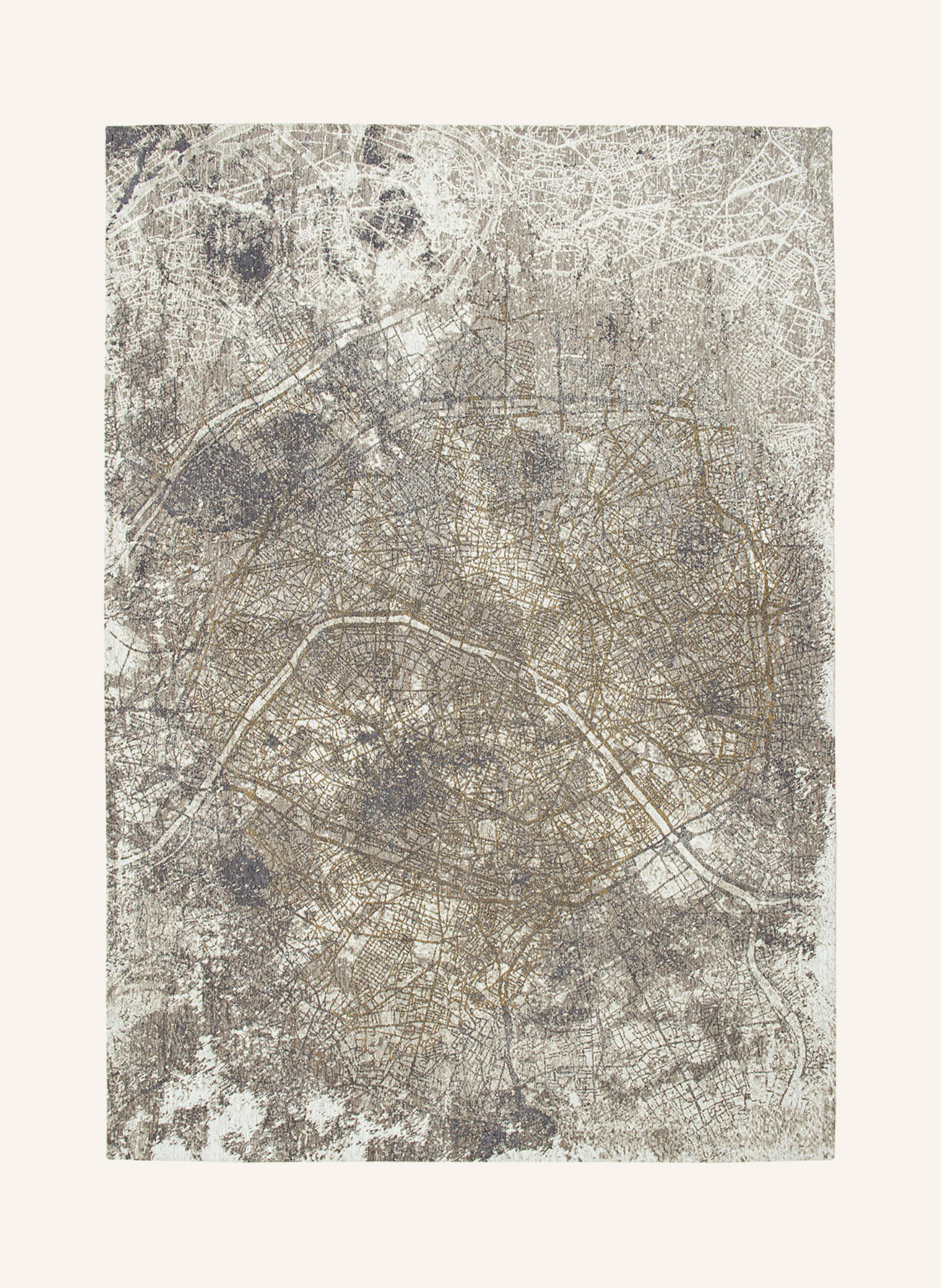 louis de poortere Teppich CITIES PARIS SPACE TRIP
