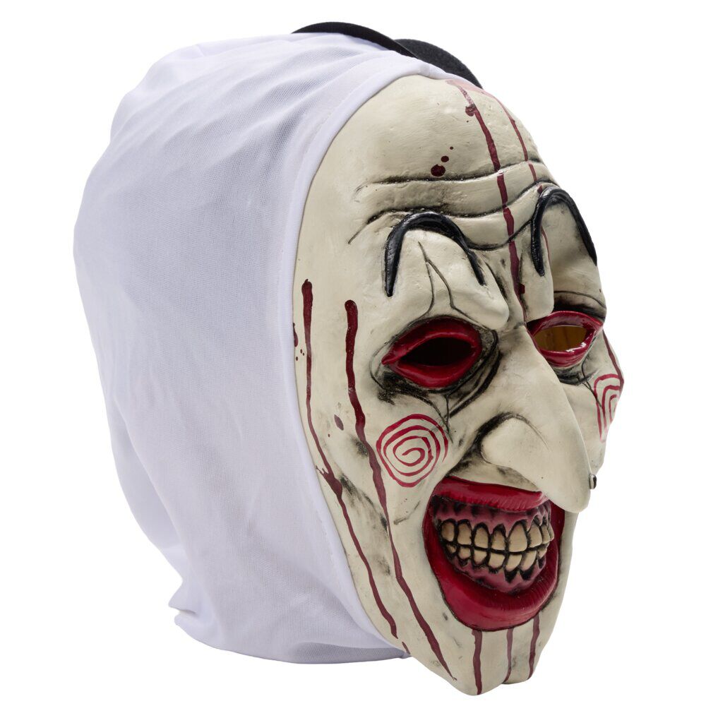 Masque terrifiant Halloween visage latex taille adulte