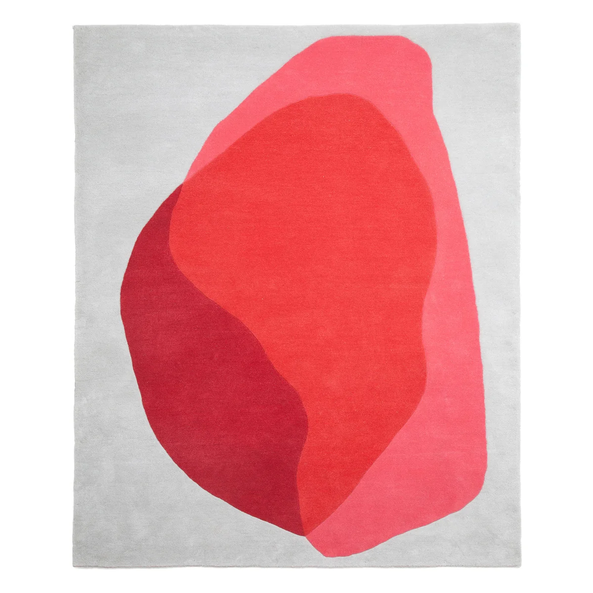 Hartô - Jane Teppich, rot / pink cameo