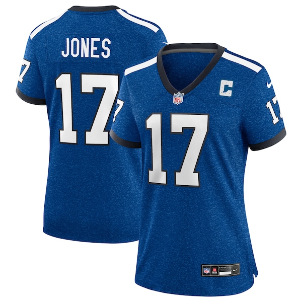 Daniel Jones Indianapolis Colts Nike Women's Alternate 2 Indiana Nights Game Jersey -  Heather Royal/Royal