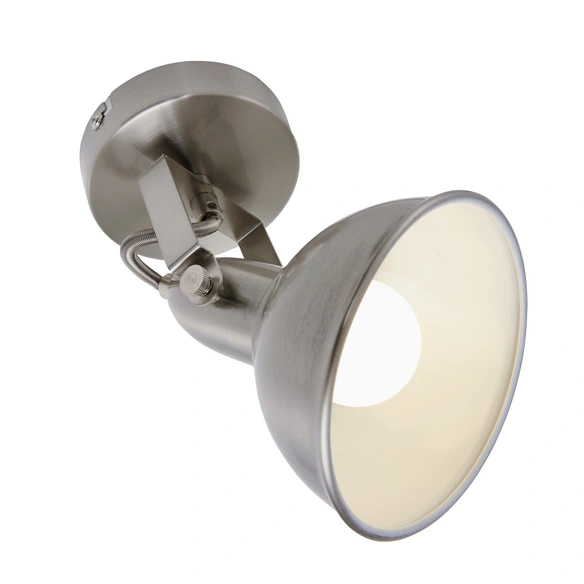 LED-Wandleuchte »Soft«, Ø: 10, Höhe: 15,6 cm, satin / weiß