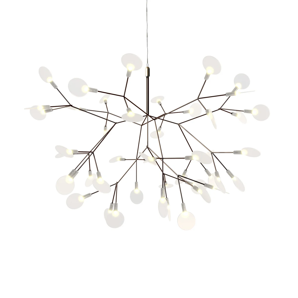 Moooi - Heracleum IlI small Pendelleuchte, Kupfer
