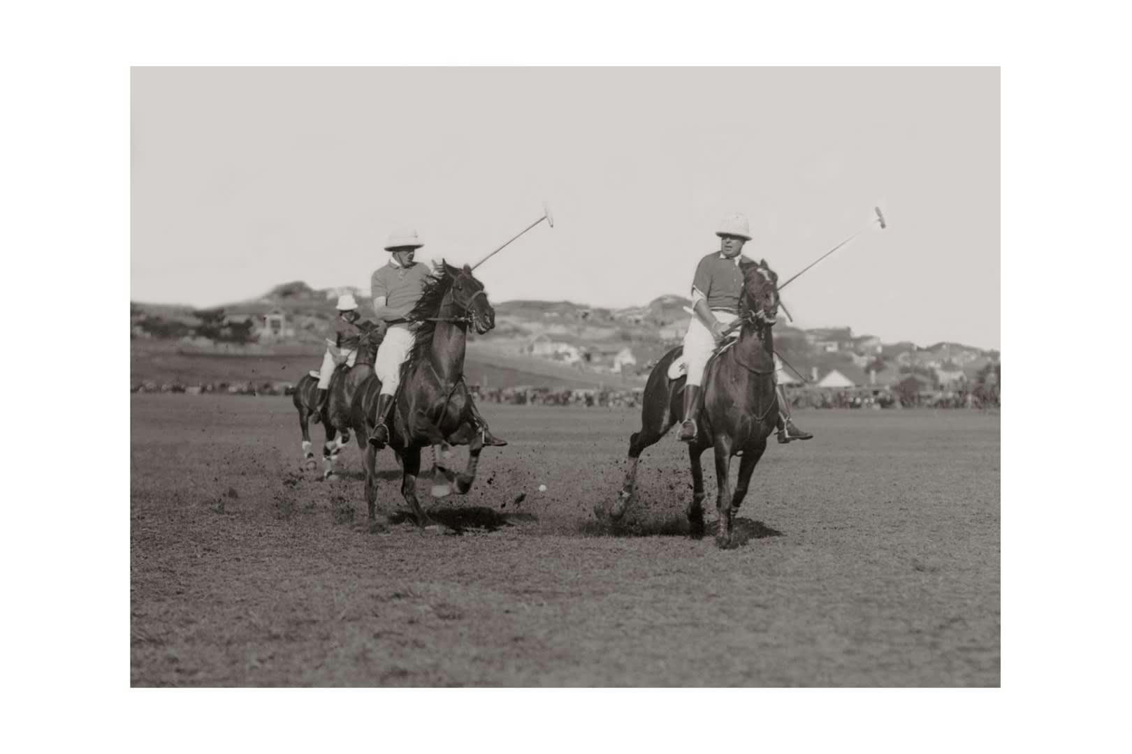 EQUITATION - Photo ancienne noir et blanc cheval n°13 alu 30x45cm