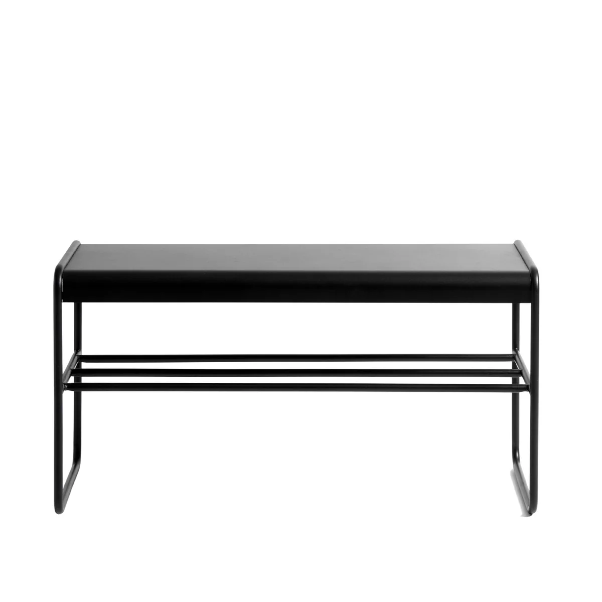 Muubs - Copenhagen Bank, 90 x 47 cm, Eisen, schwarz