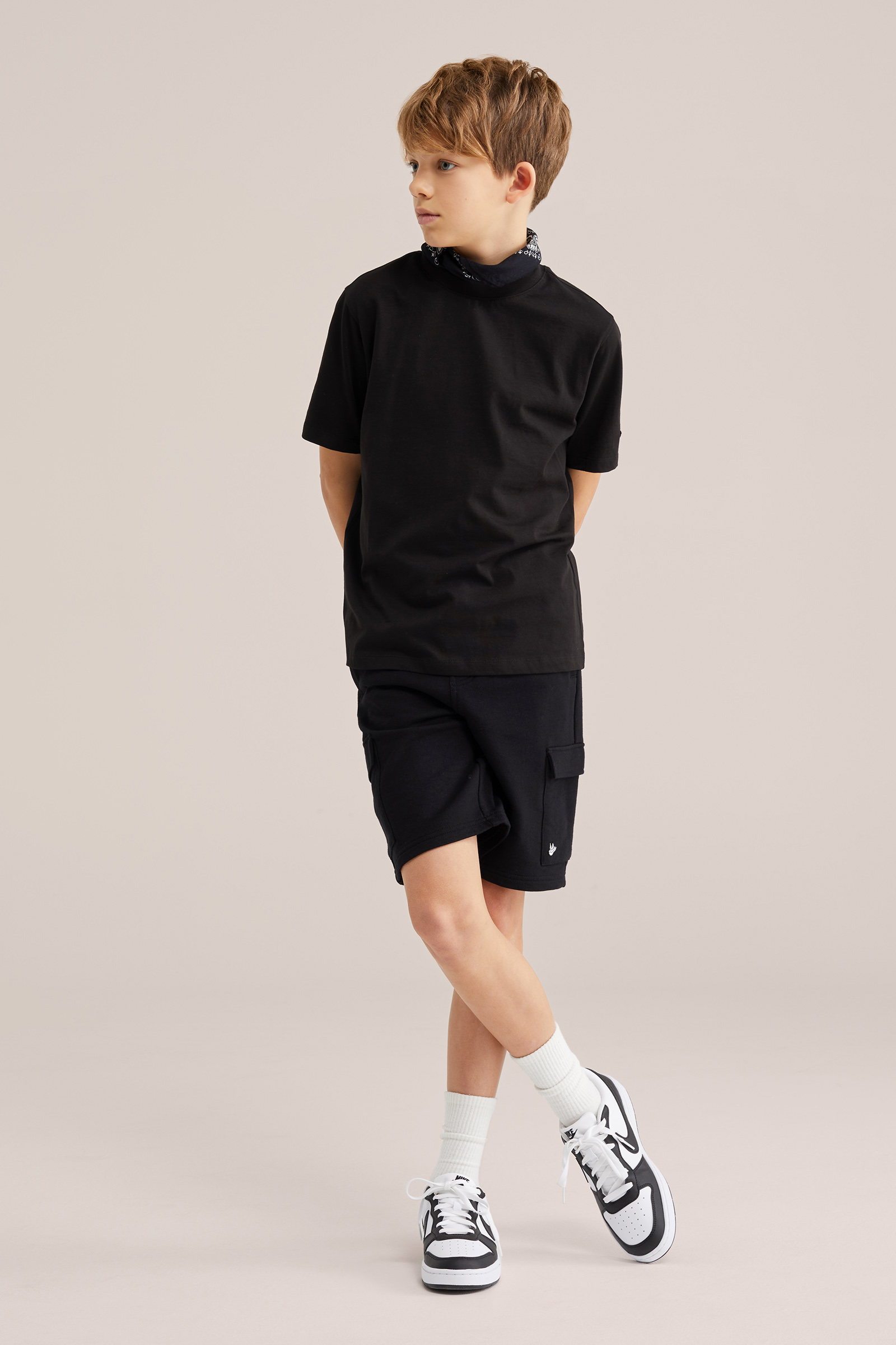 Jongens T-shirt met embroidery, 2-pack