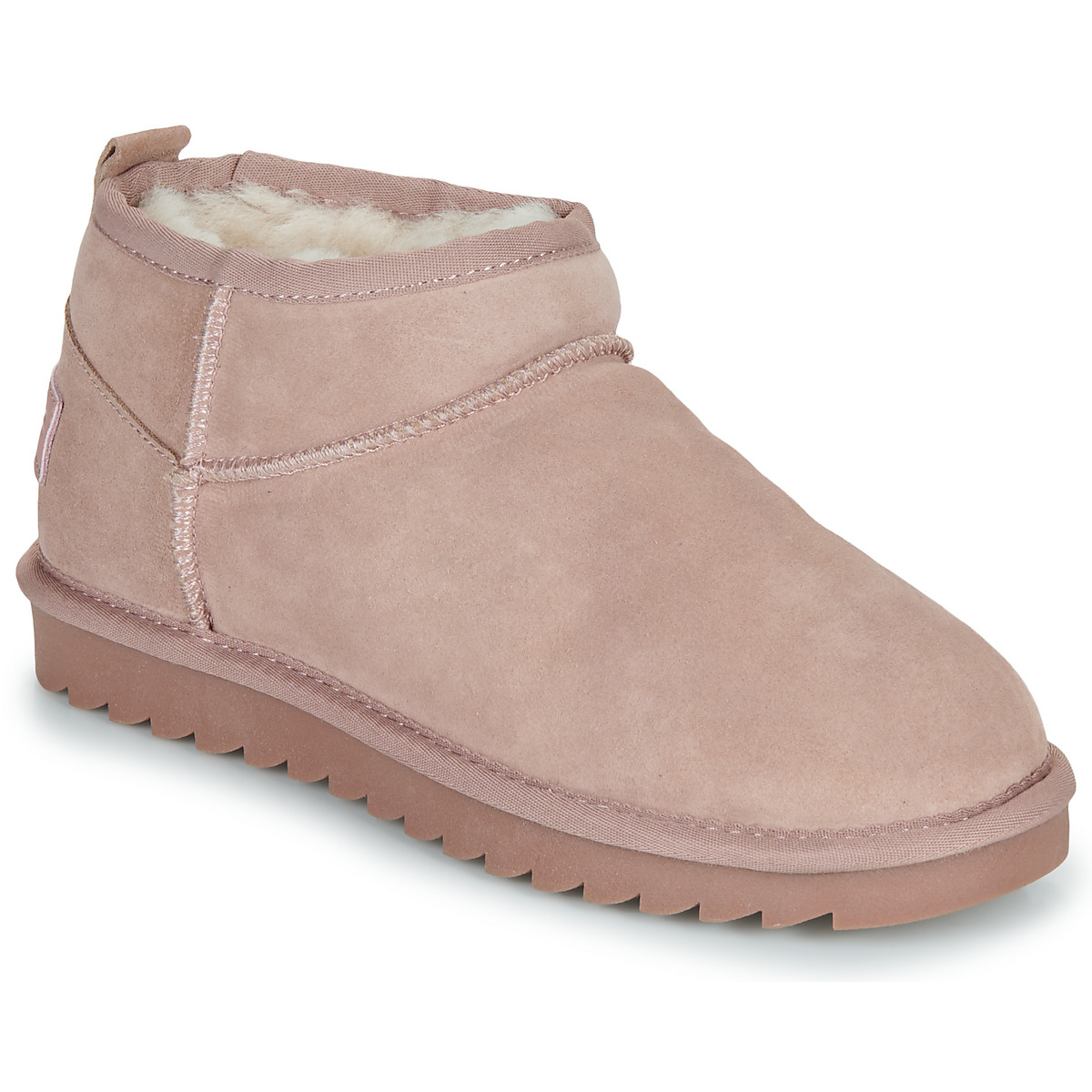 Colors of California - SHORT SHEEPSKIN BOOT - Pink