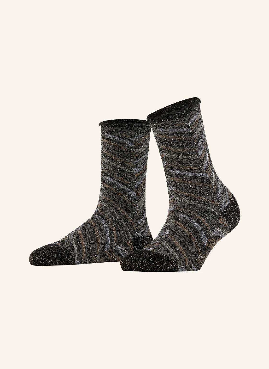 FALKE Socken SHINY mit Glitzergarn