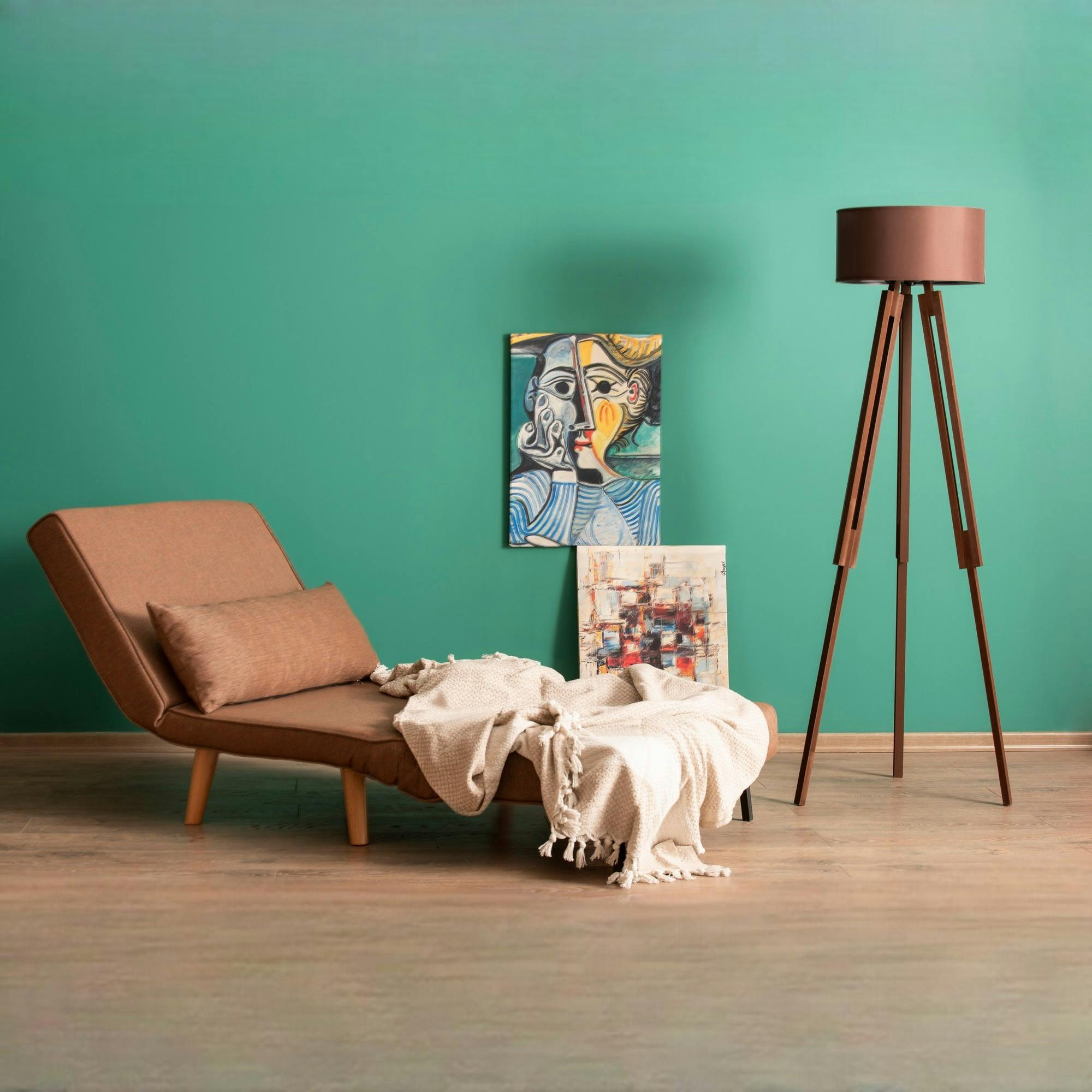 Fauteuil convertible marron, couchage 180 cm COPALA