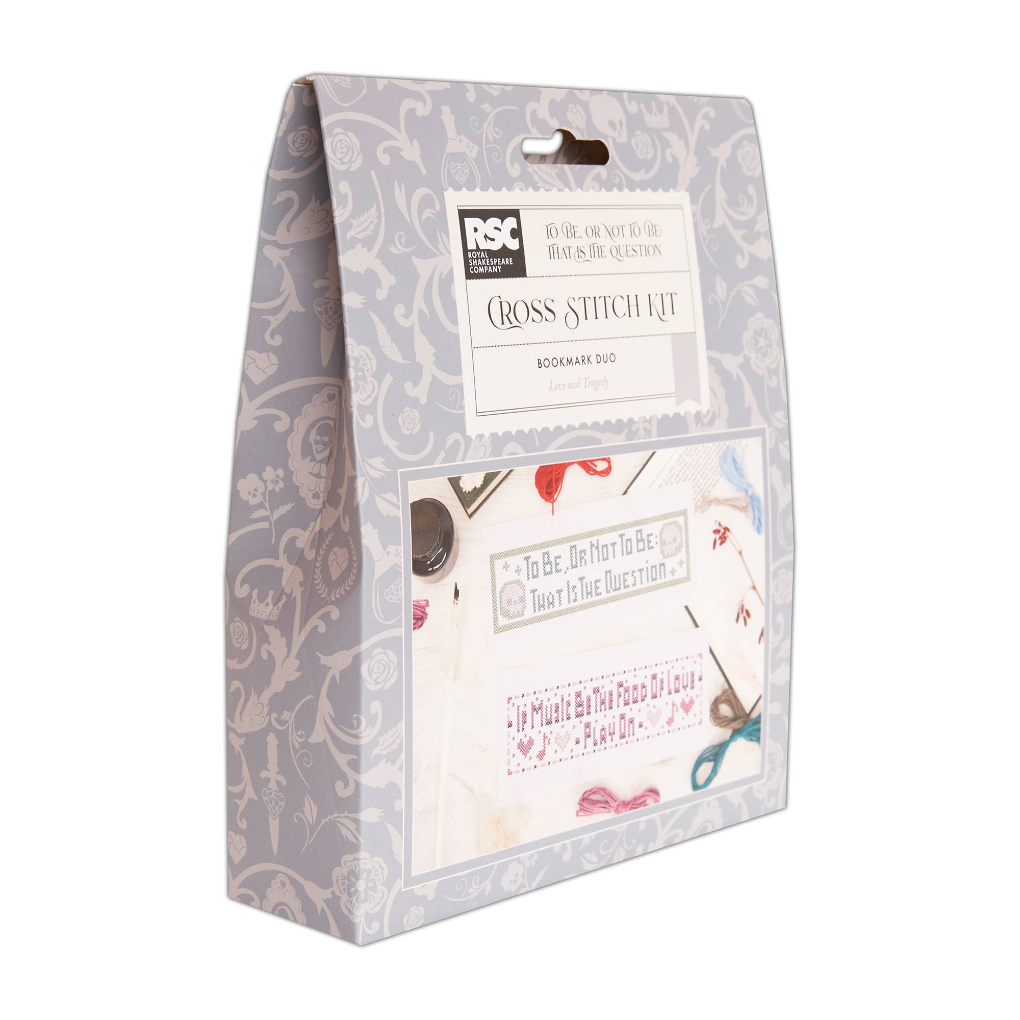 RSC Love and Tragedy Cross Stitch Bookmark Kit 2 Pack