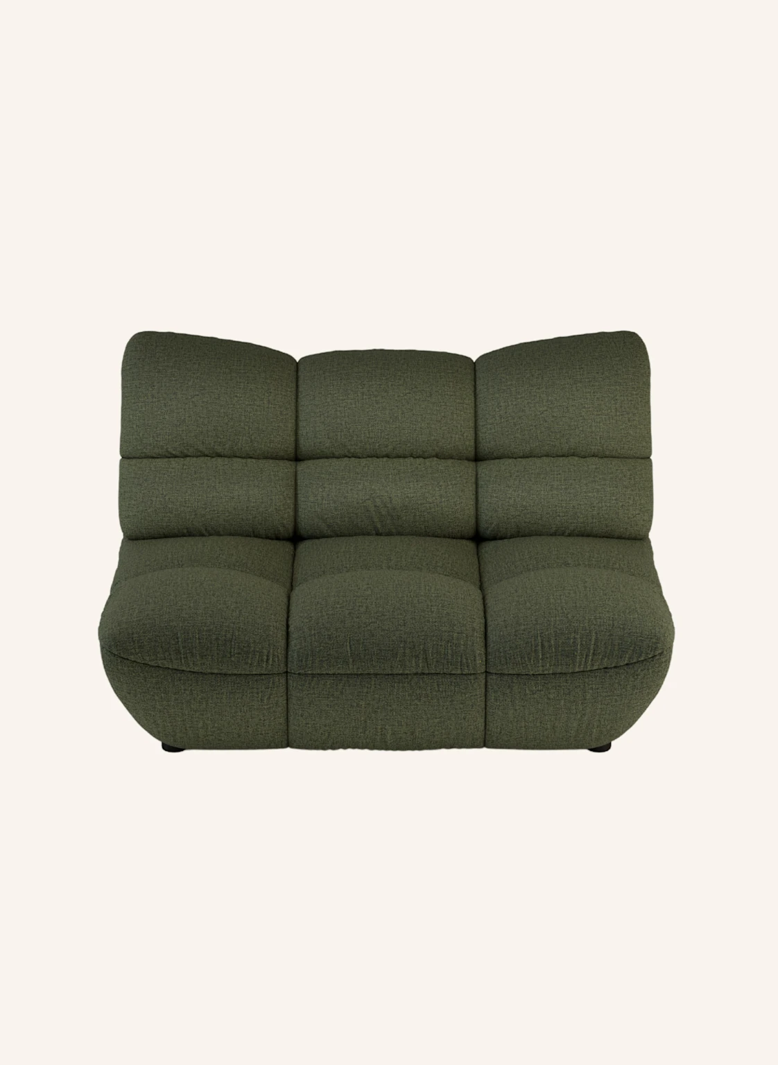 nydo 2-Sitzer Sofa POMODORO Flachgewebe