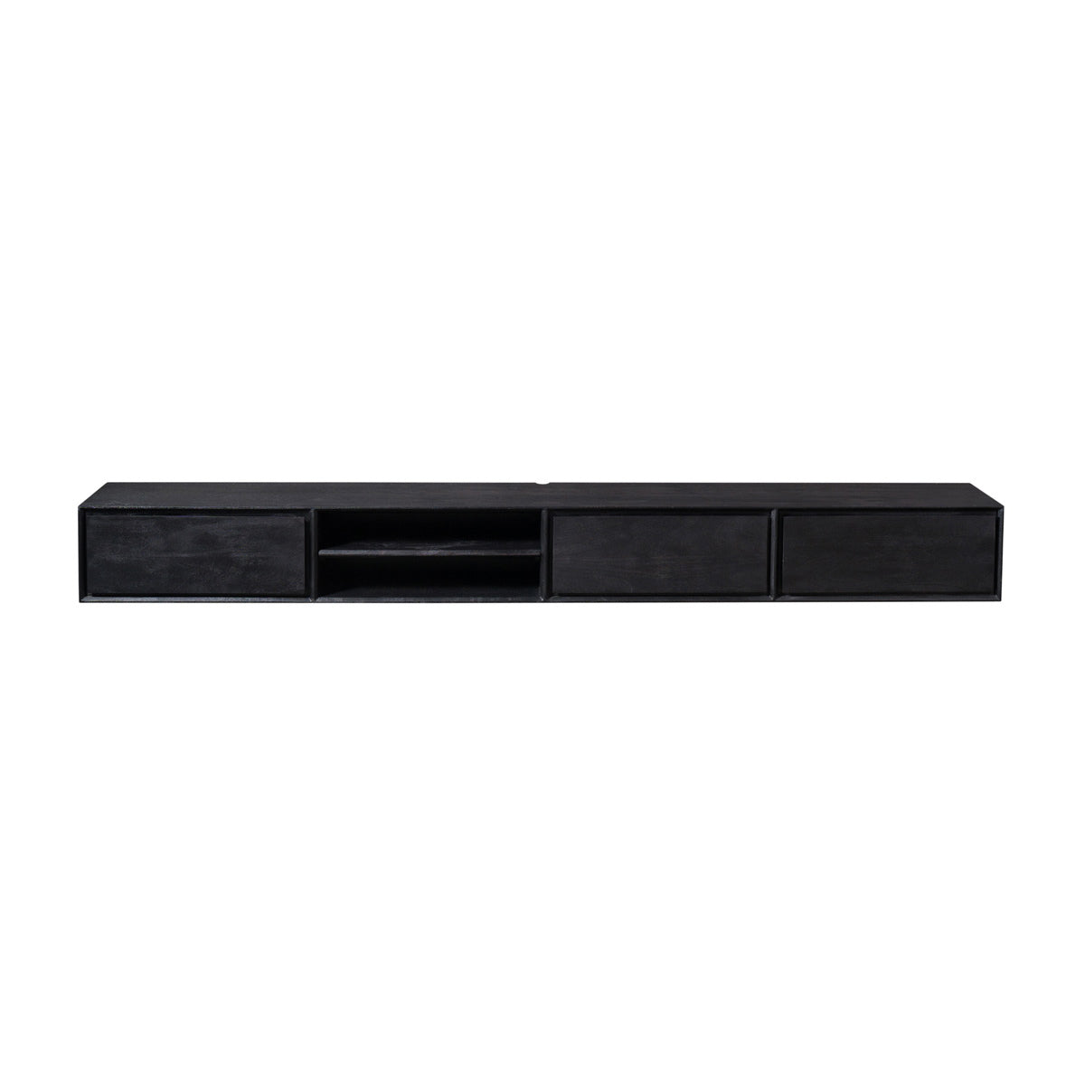Starfurn Tv-meubel Ambiance - Zwevend - Zwart Hout - 240x35x30cm