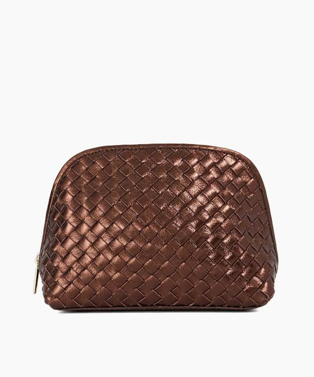 Styling Bronze - Woven Cosmetic Bag