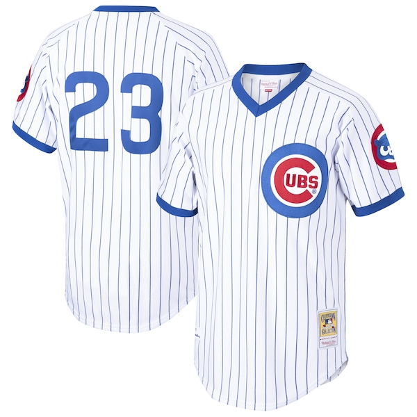 Ryne Sandberg Chicago Cubs Cooperstown Collection 1987 Authentic Player Jersey - White