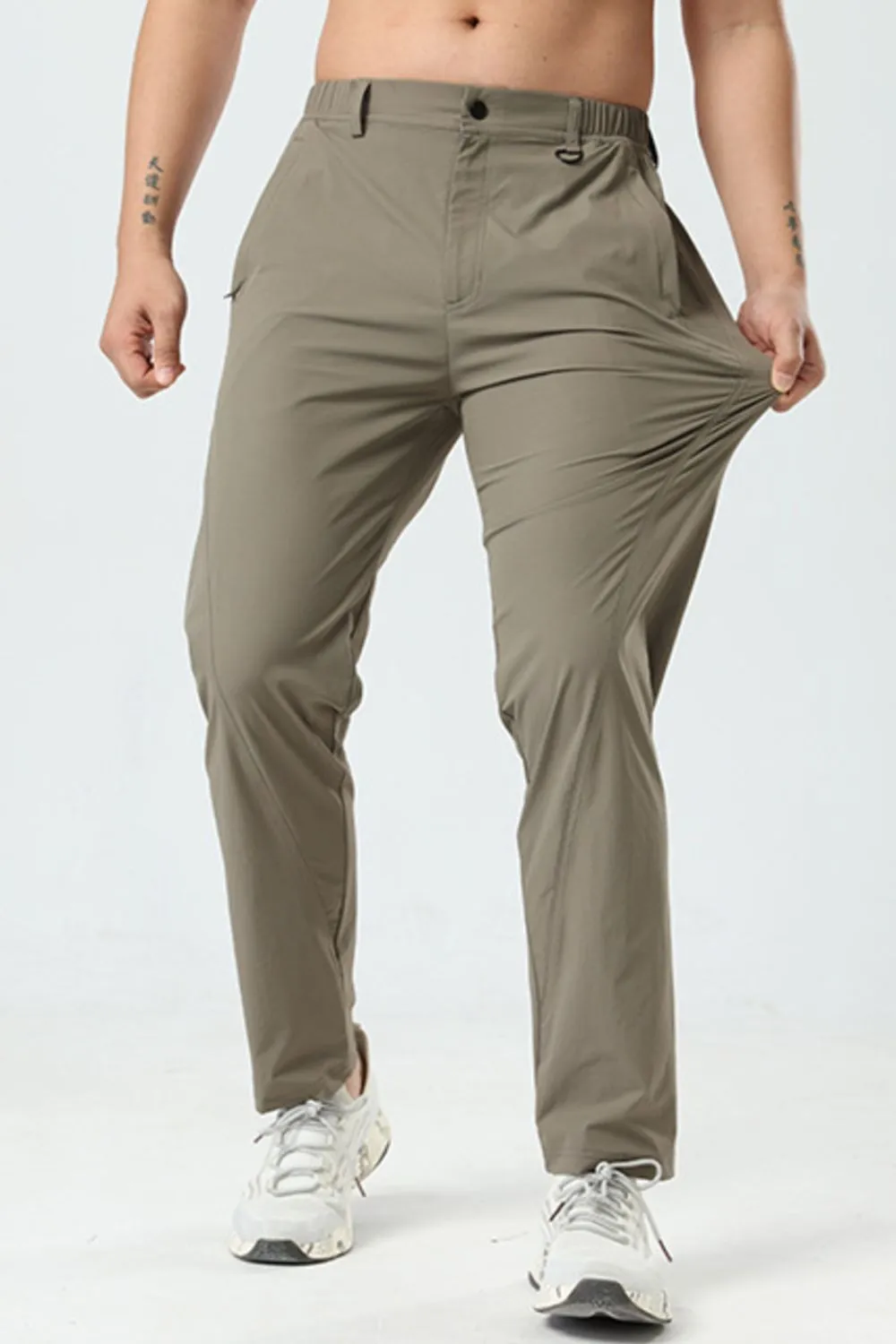 Men's Plus Size Casual Pocketed Pants