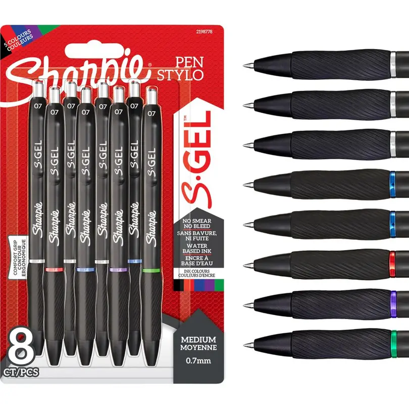 Kugelschreiber 8er-Set S-GEL