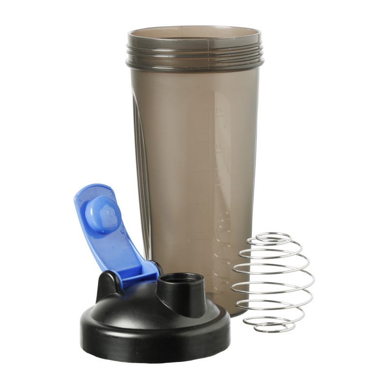 Shakebeker - 700 ml - zwart/blauw