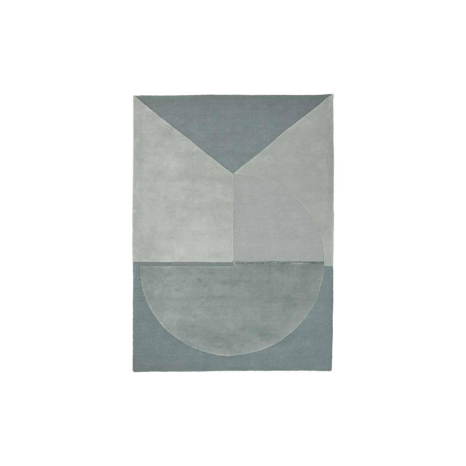 Satomi gulvt&aelig;ppe, aqua