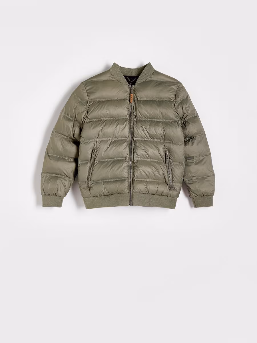 Jacket With Stand Up Collar