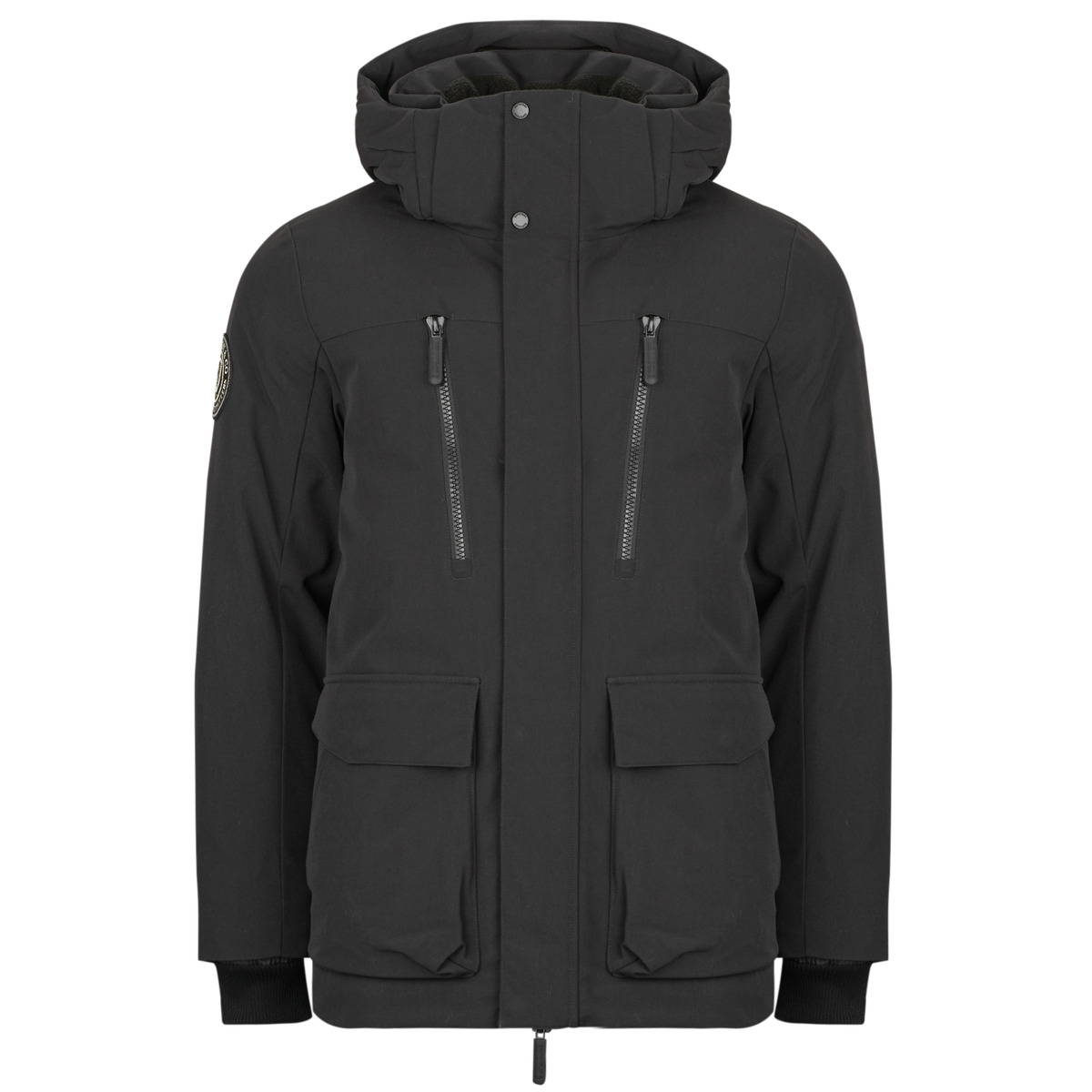 Superdry - CITY PADDED PARKA JACKET - Black